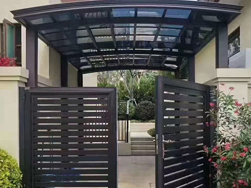 戶外單位小區汽車棚